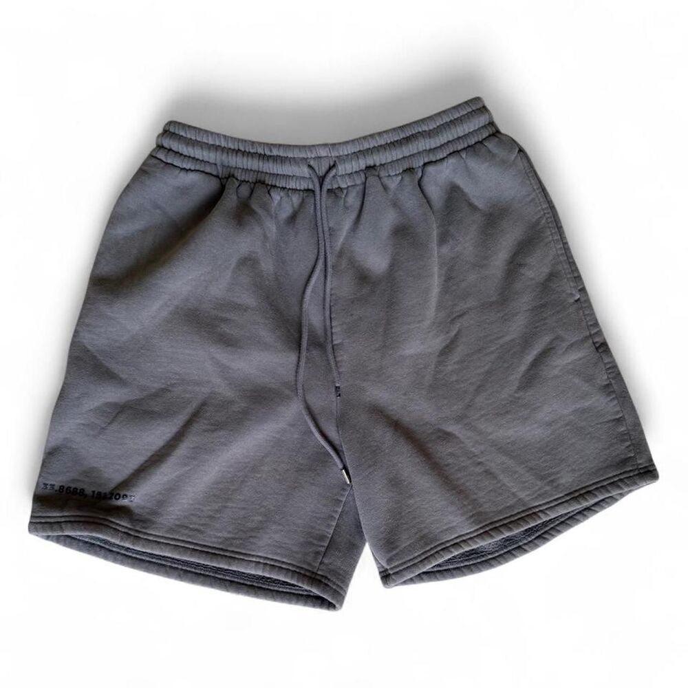 Meshki grey thick sweat shorts L LARGE